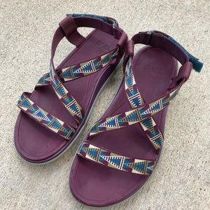 Teva Purple Hiking Sandal 7.5